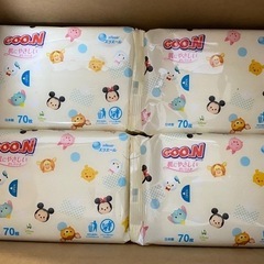 【未開封】 大容量74枚入り x2パック　オムツ パンツ Mサイズ　メリーズ　(6~11kg) ケース品　おまけ付きの画像