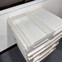 4段２列だ使いやすさ満点！衣装ケースの画像