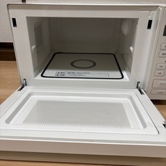 【美品中古】無印良品 電子レンジ 2021年度製 MJ-SER18A ホワイトの画像