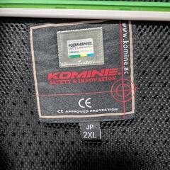 KOMINE コミネ JK-114 プロテクト メッシュ ジャケット 2XLの画像