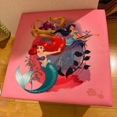ディズニープリンセス　収納ボックスの画像