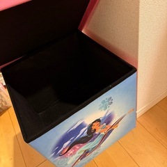 ディズニープリンセス　収納ボックスの画像