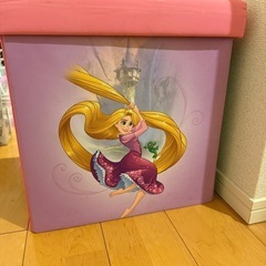 ディズニープリンセス　収納ボックスの画像