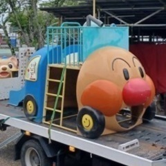 大型遊具　公園　保育園　子供　滑り台　展望台　アンパンマン