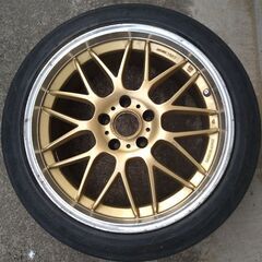 レイズ　MM-X 18インチ　ホイール 8J　114.3-5H　+45の画像