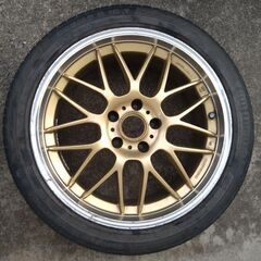 レイズ　MM-X 18インチ　ホイール 8J　114.3-5H　+45の画像