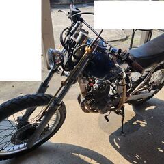 XLR250　BAJA　カスタム車　トラッカースタイル　実働の画像