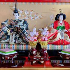 美品！おひな様　人形の久月「お雛様3段飾り」の画像