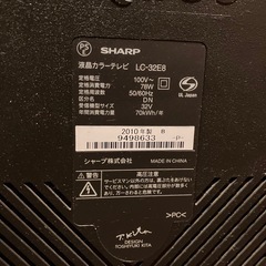 テレビの画像
