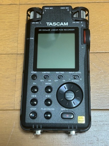 録画用メディア TASCAM DR-100mkIII
