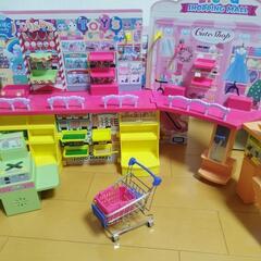 リカちゃんペットショップとショッピングモールセット