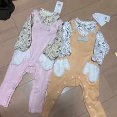新品ロンパースセットx2