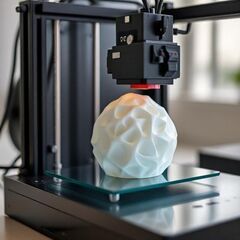３Dプリンタを使った樹脂部品を造形します