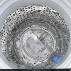 YAMAZEN 全自動電気洗濯機 YWM-60 （B）2023年製の画像