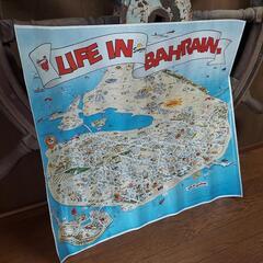 値下げ可 バーレーン 中東 地図 お土産 life in Bah...