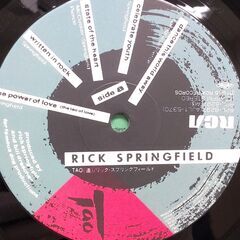 リック・スプリングフィールド/Rick Springfield 　1・２　4～7　8・9作目　LP・12インチシングルレコード9枚セットの画像