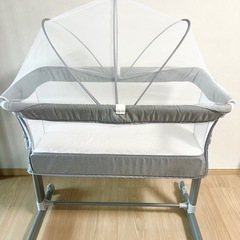 【購入者決定】美品　ベビーベッドミニ　