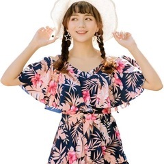 【この夏！おしゃれにどうぞ！】ワンピース オールインワン オフシ...