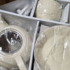 ニトリ 未使用 ティーポット ティーカップセットの画像