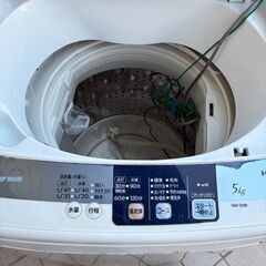 ★中古品 全自動 洗濯機 HITACHI NW-5MR STEP WASH 2012年製 ♪♪の画像