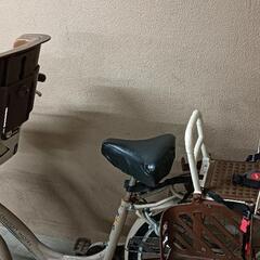 【受付終了】子供乗せ自転車の画像