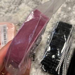 ベロアリボン　ツイード生地リボンセットの画像