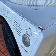 2019年製　SHARP シャープ　ドラム式洗濯乾燥機　ES-S7E-WL■洗濯7kg 乾燥3.5kgの画像