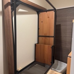 【本日限定】本日引き渡し限定  IKEA イケア ラップトップテーブル ブラック 黒 100x36cm z10339736 の画像