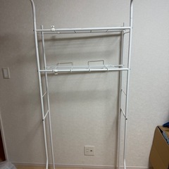 ニトリ　ランドリーラック　洗濯機　棚の画像