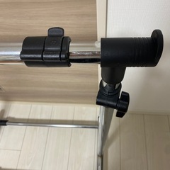 縦横　伸縮式　ハンガーラック　収納　洋服かけ　の画像
