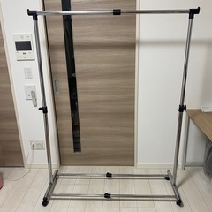 縦横　伸縮式　ハンガーラック　収納　洋服かけ　の画像