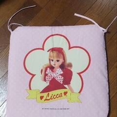懐かしのリカちゃん　スクールクッション