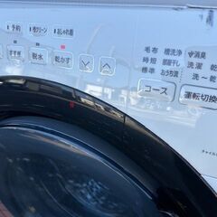 2019年製　SHARP シャープ　ドラム式洗濯乾燥機　ES-S7E-WL■洗濯7kg 乾燥3.5kgの画像
