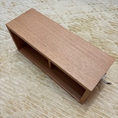 無印良品 壁に付けられる家具箱の画像