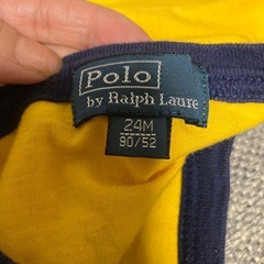 ラルフローレン黄Tシャツの画像