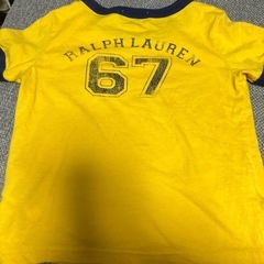ラルフローレン黄Tシャツの画像