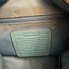 coachショルダーバックの画像