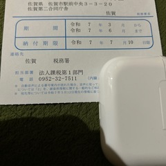 税務署からハガキがきました。