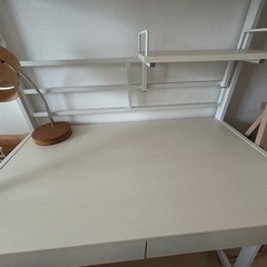 【美品】ニトリ　省スペースデスクの画像