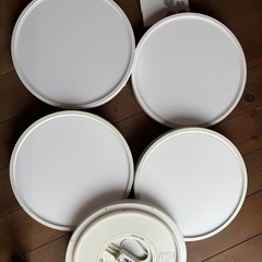 OCIOC LEDシーリングライト 間接光 6畳〜（5個セット）の画像