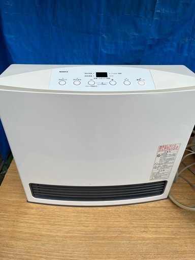 美品 ノーリツ ガスファンヒーター GFH-4004S-W5 都市ガス用