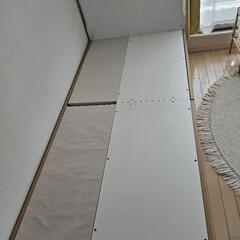 収納つき ベッドフレーム シングルの画像