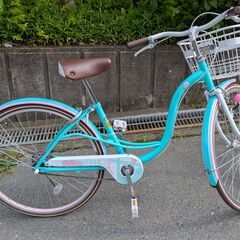 中古 子供用自転車 26inchの画像
