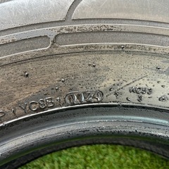 195/80R15 KUMHO PORTRAN KC53 クムホ　ポートラン　2024年製　中古品2本の画像