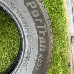 195/80R15 KUMHO PORTRAN KC53 クムホ　ポートラン　2024年製　中古品2本の画像