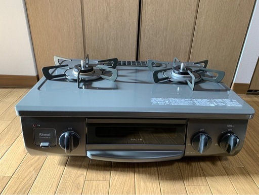 【値下げ】2023年製 Rinnai グリル付ガステーブル プロパン用