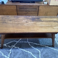 ☆センターテーブル(セーブル2DBR) ニトリの画像