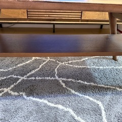 ☆センターテーブル(セーブル2DBR) ニトリの画像