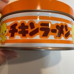 チキンラーメンの空き缶　2コの画像