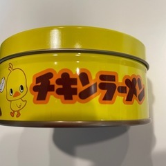 チキンラーメンの空き缶　2コの画像